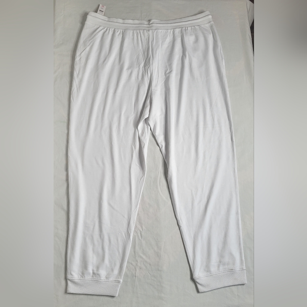 Talbots Haven Well Within 100% Cotton White Joggers NEW Size XXL - Picture 3 of 10